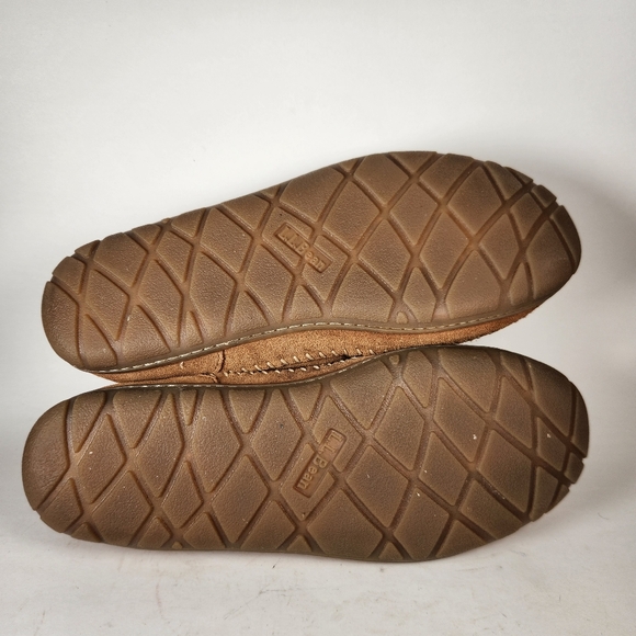 L.L. BEAN Mens Wicked Good Chukka Boot 12 Brown Shearling Lined Shoe Slipper - Picture 10 of 12